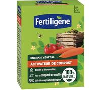 FERTILIGENE FACOMP12 - Engrais Végétal Activateur de Compost 1,2 kg - Accélère la décomposition des déchets types légumes et fruits - Pour un compost riche en éléments nutritifs - Jusqu'à 2m² environ