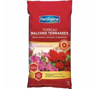 Terreau balcons terrasses 6L - FERTILIGÈNE