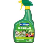 FERTILIGENE FCOCPAL - Pulvérisateur Insecticide Prêt à L'emploi 800 ml - A base d'huile végétale de Colza - Elimine efficacement tous types de cochenilles (farineuse, bouclier, carapace)