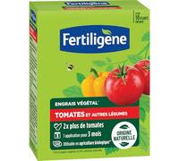 FERTILIGENE FEGTOM650 - Engrais Végétal Tomates et Légumes 650 g - Pour 2 fois plus de tomates - Seulement 1 application en 3 mois - Jusqu'à 10 plants environ - Produit 100% naturel avec zéolite