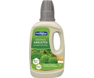 FERTILIGENE FEPO400 - Engrais Liquide Arbustes en pots et Petits Conifères 400 ml - Arbustes plus verts en 7 jours - Nourriture équilibrée - Formule à base de minéraux - Pour 128 L de solution diluée