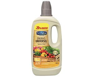 FERTILIGENE FEU750P - Engrais Liquide Universel Légumes et Fleurs UAB 900 ml -Plantes plus belles en 7 jours -Apporte une nourriture équilibrée - A base d'algues marines -Pour 128 L de solution diluée
