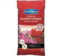 Fertiligène FG20M Terreau Plantes Fleuries et Géraniums 20 L - Meilleur enracinement des Plantes - Favorise la Croissance