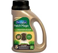FERTILIGENE FPATCH750 - Patch Magic Rénovateur de Pelouse 750 g - Formule 4 en 1 semences, engrais, fixateur, support végétal - Pelouse 2 fois plus dense - Première pousses dès 4 jours - Pour 13 trous