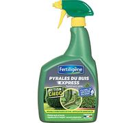 FERTILIGENE FPYR700 - Pulvérisateur Insecticide Pyrales du Buis prêt à L'emploi 700 ml - A base huile de colza et pyrètre (extrait de chrysanthème) - Contre pucerons, araignées rouges, cochenilles 7m²