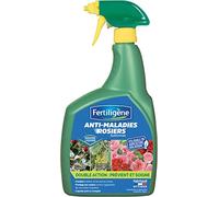 Fertiligène FSUROS800 - Pulvérisateur Anti-Maladies Rosiers Naturel 800 ML - Préventif et curatif - Combat l'oïdium et Les Taches Noires - Protège Contre l'appation de Maladies - Fabriqué en France