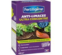 FERTILIGENE LIMEX ULTRA - Granulés Anti-Limaces et Escargots Ultra-Concentré UAB 400 g - Effets dès 24h - Longue durée : 10 à 14 jours de protection - Produit fabriqué en France - Pour 400 m²