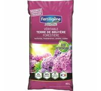 Fertiligène NATUREN FBF40N - Terre de Bruyère Forestière UAB 40 L - Meilleur enracinement des Plantes - Nourrit en continu - Hortensias, camélias, azalées, rhododendrons - Terre démarche Responsable