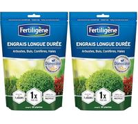 FERTILIGENE OSCABN - Engrais Granulés Longue Durée Osmocote Max Arbustes, Buis, Conifères 700 g - Pratique, 1 seule application par an - Protège les racines - Résultats dès 1 semaine - Pour 35 plantes