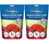 FERTILIGENE OSGERN - Engrais Granulés Longue Durée Osmocote Max Géranium, Dipladénias 700 g - Pratique, 1 seule application par an - Protège les racines - Résultats dès 1semaine - Pour 175 plantes