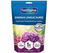 FERTILIGENE OSHORTN - Engrais Granulés Longue Durée Osmocote Max Hortensias, Rhododendrons 700 g - Pratique, 1 seule application par an - Protège les racines - Résultats dès 1semaine - Pour 45 plantes