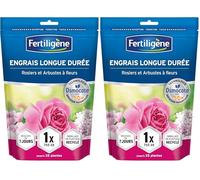 FERTILIGENE OSROSN - Engrais Granulés Longue Durée Osmocote Max Rosiers et Arbustes à Fleurs 700 g - Pratique, 1 seule application par an -Protège les racines - Résultats dès 1semaine -Pour 35 plantes