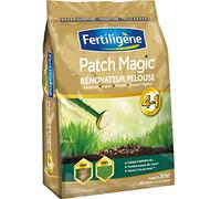 FERTILIGÈNE Patch Magic Rénovateur de Pelouse 7kg - Formule 4-en-1 : Semences, Engrais, Support & Fixateur - Pousse en 4 Jours - Pour 30 m²