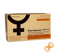FERTILOVIT F Endo Nourriture Supplément 90 Capsules pour Femme Plan Grossesse