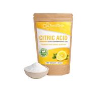 FertilTech Acide Citrique Monohydraté 1.5 kg E330 Qualité Alimentaire 100% Pur Pour Usages Alimentaires Cuisine et Pâtisserie Convient Aussi au Nettoyage Naturel Vegan