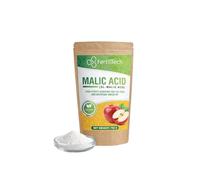 FertilTech Acide Malique Alimentaire 750 g Acidifiant Naturel Qualité Alimentaire Pour Boissons Confiseries et Pâtisseries Goût Acidulé Fruité Convient aux Recettes Maison Formule Vegan