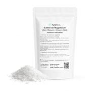 FertilTech Sulfate de Magnésium 750 g (Sel d’Epsom) Engrais Minéral Naturel pour Plantes, Gazon et Potager - Corrige les Carences en Magnésium et Soufre - Favorise la Croissance et un Feuillage Sain