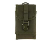 Fertuo Coque pour Ulefone Armor X9 / X9 Pro / X8 / X8i / X7 / X6, Étui Housse de Plein Air Tactique Sac Sacoche de Ceinture avec Boucle de Ceinture et Verrouillage Réglable Cover Case, Vert