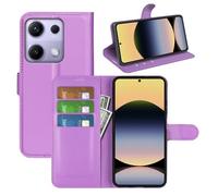 Fertuo Coque pour Xiaomi POCO C85, Antichoc Portefeuille Étui Housse en Cuir à Rabat Flip Cover Case avec Silicone Bumper, Porte Carte, Béquille, Boucle Magnétique y Stand, Violet