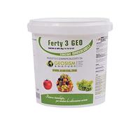 Ferty 3, NPK(Mg) 15-10-15+(2) + microelementi (1 kg), concime in polvere idrosolubile per piante e fiori