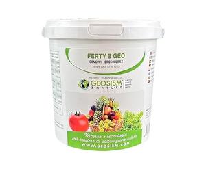 Ferty 3, NPK(Mg) 15-10-15+(2) + microelementi (1 kg), concime in polvere idrosolubile per piante e fiori