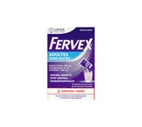 FERVEX Adultes sans sucre - Sachet Sachet(S) 8 pc(s)