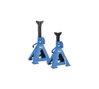 Fervi 0069/3 Paire de béquilles 3 tonnes, Chevre de Levage pour Remorque Voiture