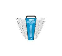 Fervi 0201 Set clés fixes Chrome poli à miroir 6 - 32 mm