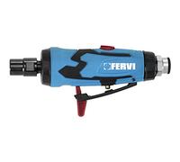 Fervi 0413 Mini meuleuse pneumatique Atica, Cyan/Noir