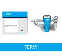 Fervi 0476 Série 12 Clés Polygonales Étoile Tordue 6x7 - 30x32