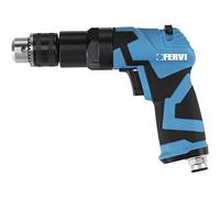 Fervi 418 - 0 revers ible Tire Perceuse, cyan/noir
