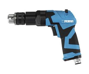 Fervi 418 - 0 revers ible Tire Perceuse, cyan/noir