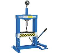 Fervi - Presse hydraulique manuelle 10 tonnes Bleu