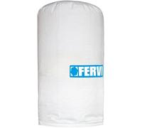 Fervi Sac filtrant en coton pour aspirateur à copeaux ø 510 x H 855 mm pour Fervi et marques compatibles Fervi 0759/F