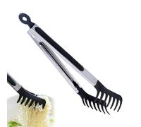 Fesilles De Cuisine - Étriers De Cuisine En Silicone | Pin Pour Spaghetti | Sinze Pour Spaghetti, Étriers De Barbecue En Acier Inoxydable Et Silicone De Haute Qualité, Système De