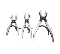 Fesjoy 3 Pièces/Ensemble de Pinces à pour Tuyaux, Remplacement Automobile pour Pinces à Tuyaux, Ensemble en Acier au Carbone 8 Pouces 10 Pouces 12 Pouces pour Conduites de Carburant