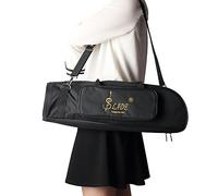 Fesjoy 600D Sac de Concert de Trompette Résistante à L'eau, Pockée de Bandoulière Simple Réglable en Tissu Oxford 5 Mm rembourré avec Conception de Pads Doux, Cadre Léger à L'impact (Noir)