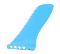 Fesjoy Aileron de Queue de Paddle au Design élégant, 9.25 Pouces, en Nylon et Fibre Verre, Aileron Planche Surf Debout pour Longboard (Bleu)