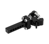Fesjoy Aluminum Alloy RC Car Tow Hook, Améliore la Simulation (Black) | Durable, Compatibilité pratique, Facile à monter, Structure légère, Parfait pour le remorquage