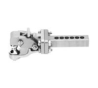 Fesjoy Aluminum Alloy RC Car Tow Hook, Améliore la Simulation (Silver) | Durable, Compatibilité pratique, Facile à monter, Structure légère, Parfait pour le remorquage