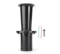 Fesjoy Avertisseur Sonore électrique avec Sortie 110 DB, ABS Durable Noir | Construction étanche, style vintage, installation facile, conception portable