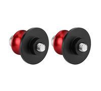Fesjoy Bobines de Bras Oscillant de Béquille Arrière en Aluminium CNC pour Moto, Robustes et Fiables, Installation Facile, Support Coulissant, Différentes Couleurs au Choix, Peuvent (Rouge)