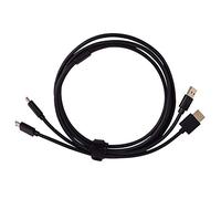 Fesjoy Câble BOSTO 2-en-1 de Haute qualité pour Tablette de Dessin Graphique BT-16HDK/BT-16HDT, Câble 1.55m Longueur pour les Artistes Créatifs