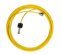 Fesjoy Câble de Remplacement 20M / 30M / 50M pour Caméra D'inspection de Tuyaux 23 Mm Câble en Fibre Verre Robuste pour L'inspection des Tuyaux, adapté à L'inspection des Drains (L)