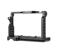Fesjoy Cage Vidéo de Caméra en Alliage D'aluminium avec Supports de Chaussures Froides, Installation Stable pour Caméra A7C, Kit D'enregistrement Vidéo Professionnel (Cage Uniquement)