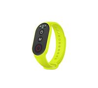 Fesjoy Caméra D'action BT, Bracelet de Réveil à Distance à une Touche pour Téléphones IOS/, Autonomie de 40 Heures pour un Enregistrement/selfies Vie (Jaune)