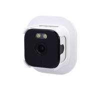 Fesjoy Caméra de sécurité WiFi 2K, Détection Humaine sans Fil, sécurité à Domicile (Blanc)