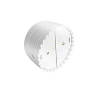 Fesjoy - Capteur d'eau sans Fil, Alarme de Débordement, Détecteur D'intrusion et de Fuite, pour la sécurité la Maison, Chambres D'hôtel, Matériau ABS Supérieur