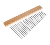 Fesjoy Carillon éolien 25 tons - Bar - Carillon à percussion - 25 bars - Instrument de musique à percussion simple - Argenté