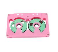 Fesjoy Cassette Vierge de 50 Minutes, Bande D'enregistrement Résistante à l'usure pour Les Collections Musicales, Alliage D'aluminium ABS, Boîte de Rangement 1 Pièce